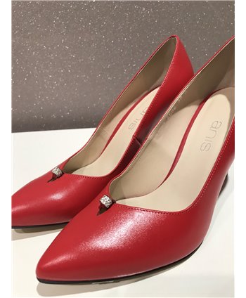 Anis piros köves cipő